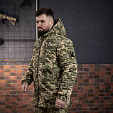 Бушлат Target Bastion ріп-стоп (Omni-Heat), піксель, фото 7