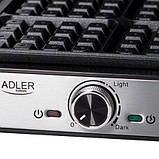 Вафельниця електрична для бельгійських вафель Adler AD 3083, фото 8
