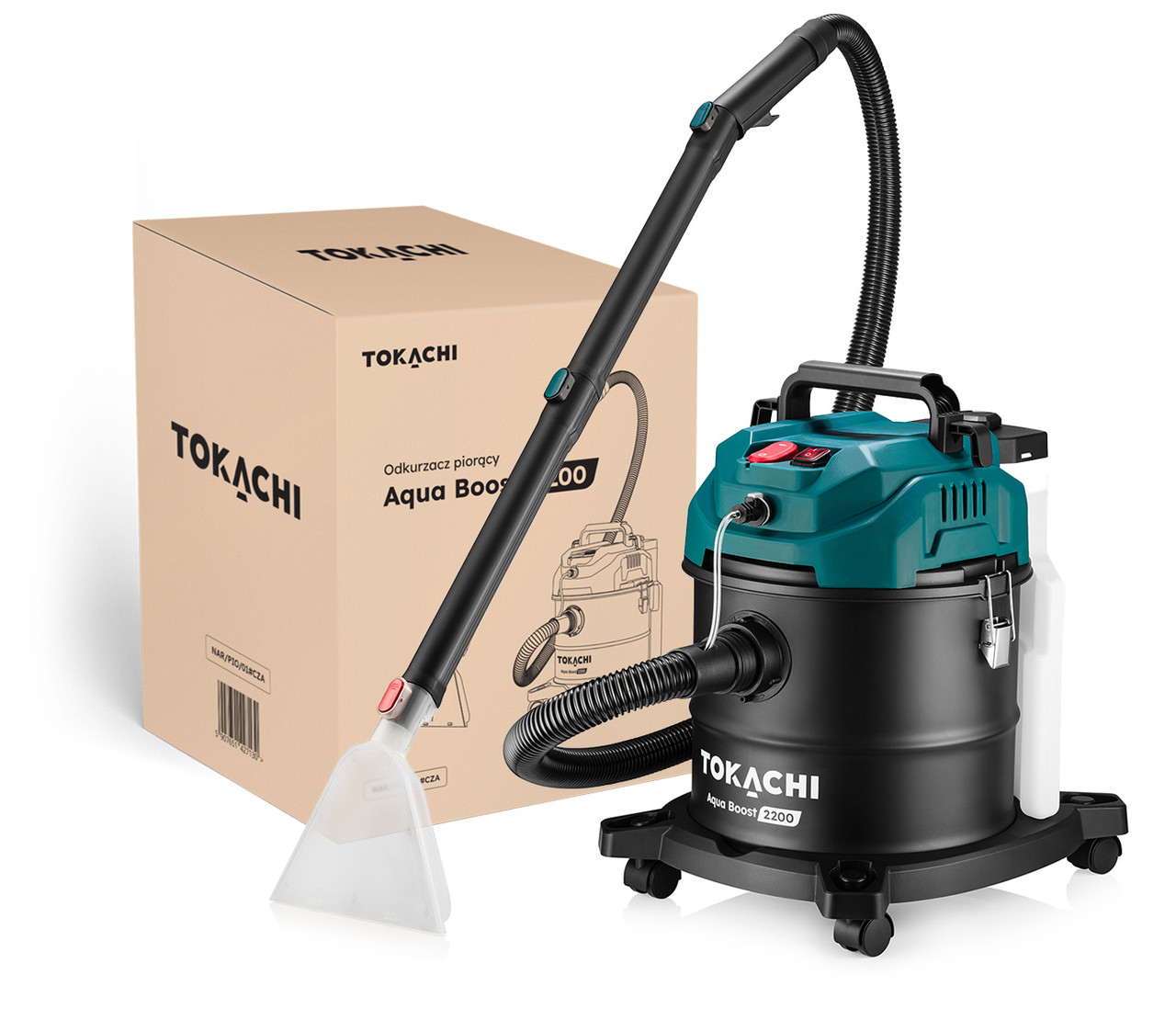 Багатофункціональний мийний пилосос TOKACHI Aqua Boost 2200 W