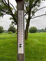 Термометр TFA 12.2015 | Металевий корпус, без ртуті | Висока точність виміру внутрішньої та зовнішньої температури повітря, фото 4