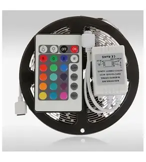 Світлодіодна стрічка 5050 RGB 2m для фонової підсвітки телевізора, фото 3
