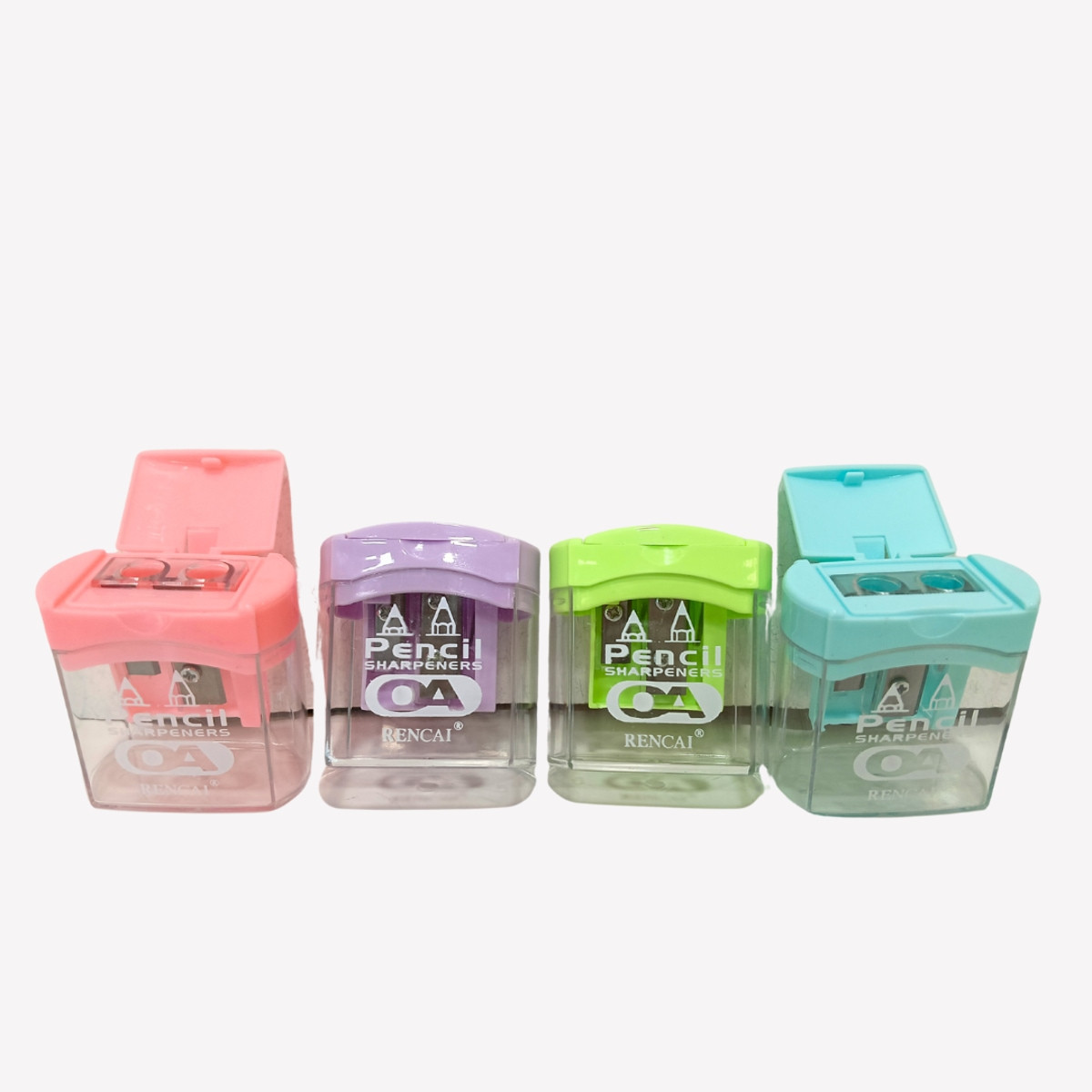 Стругачка Rencai з контейнером на 2 отвори RC-853, фото 1