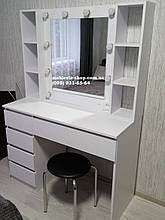 Візажний стіл з підсвіткою №2 німфея альба (Фенікс)