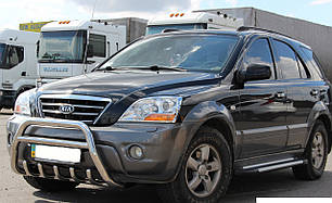 Кенгурятник WT003 Special нерж Kia Sorento 2002-2009