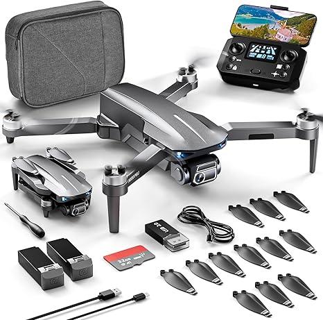 Дрон з камерою 4K, складний FPV RC квадрокоптер, інтелектуальне повернення додому, пряма трансляція