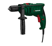 Дриль ударний побутовий для дому (Електродриль) 13 Нм 500 Вт Parkside Ударні дрилі та перфоратори мережеві