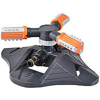 Ороситель садовый для полива Bodasan разбрызгиватель воды с регулируемыми соплами 5/4/3 шт. (Q002)