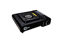 Плита газова портативна Intertool 342 x 275 x 113 мм з адаптером (GS-0001)