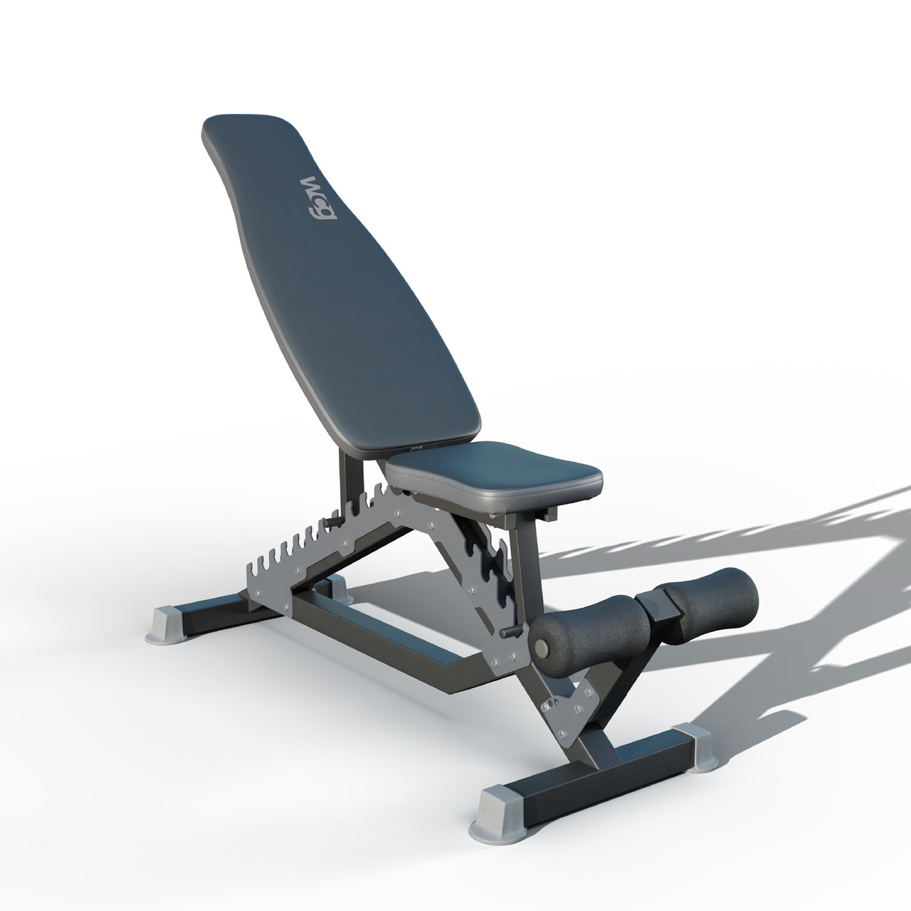 Регульована лава для тренувань WCG Defender: тиск, прес, 300 кг, посилена конструкція, фото 1