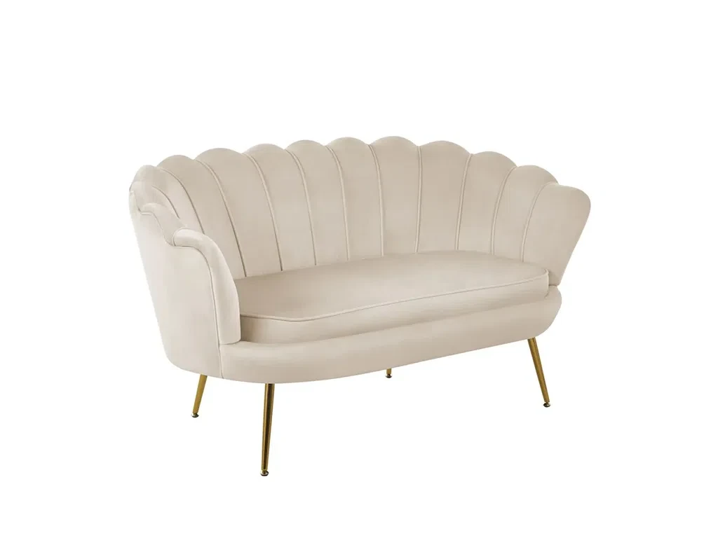 М'яка софа SF1-FX (бежевий/золотий), фото 1