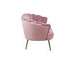 М'яка софа SF1-FX (рожевий/золотий), фото 2