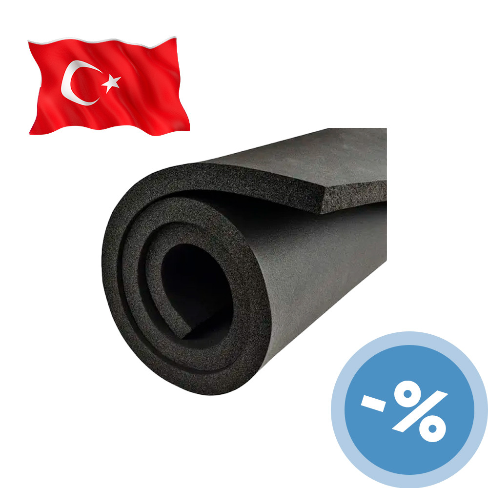 Спінений каучук без клейового шару 9 мм, фото 1