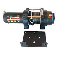 Лебідка електрична до квадроцикла ENERGY WINCH Х2500 SR 12V з синтетичним тросом