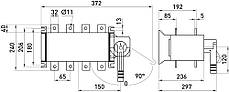 Перемикач навантаження e.industrial.lbs.1-0-2.3.400, 3P, 400А, E.NEXT, (i089009), фото 3