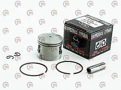 Поршень в зб бензопили Goodluck 52 d=45 (коричневі кільця)