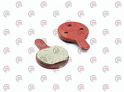 Велоколодки гальмівні дискові круглі (пара)