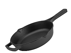 Сковорода чавунна з литою ручкою 260 х 60 мм