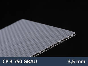 Гофрований пластиковий лист PP Honeycomb 3.5 mm