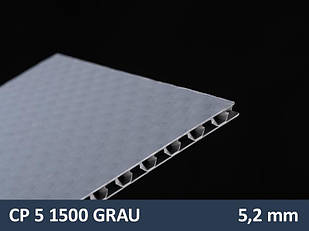 Гофрований пластиковий лист PP Honeycomb 5.2 mm