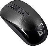 Комп'ютерна миша Defender Wave MM-995, USB, оптична (сенсор PixArt 3065), 1600 dpi, 3 кнопки, 1xAA Black, фото 6