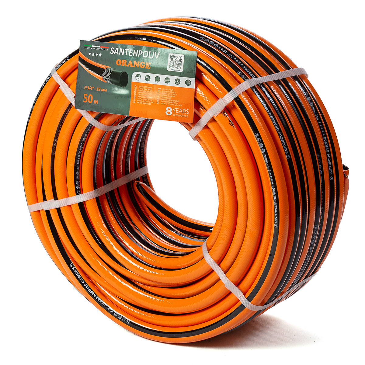 Шланг для поливу (SANTHEPOLIV ORANGE): 50метрів 3/4 " (19 мм)