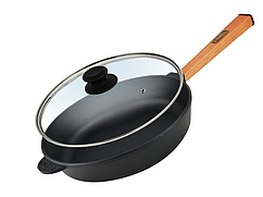 Сковорода чавунна з кришкою Optima 240 х 60 мм