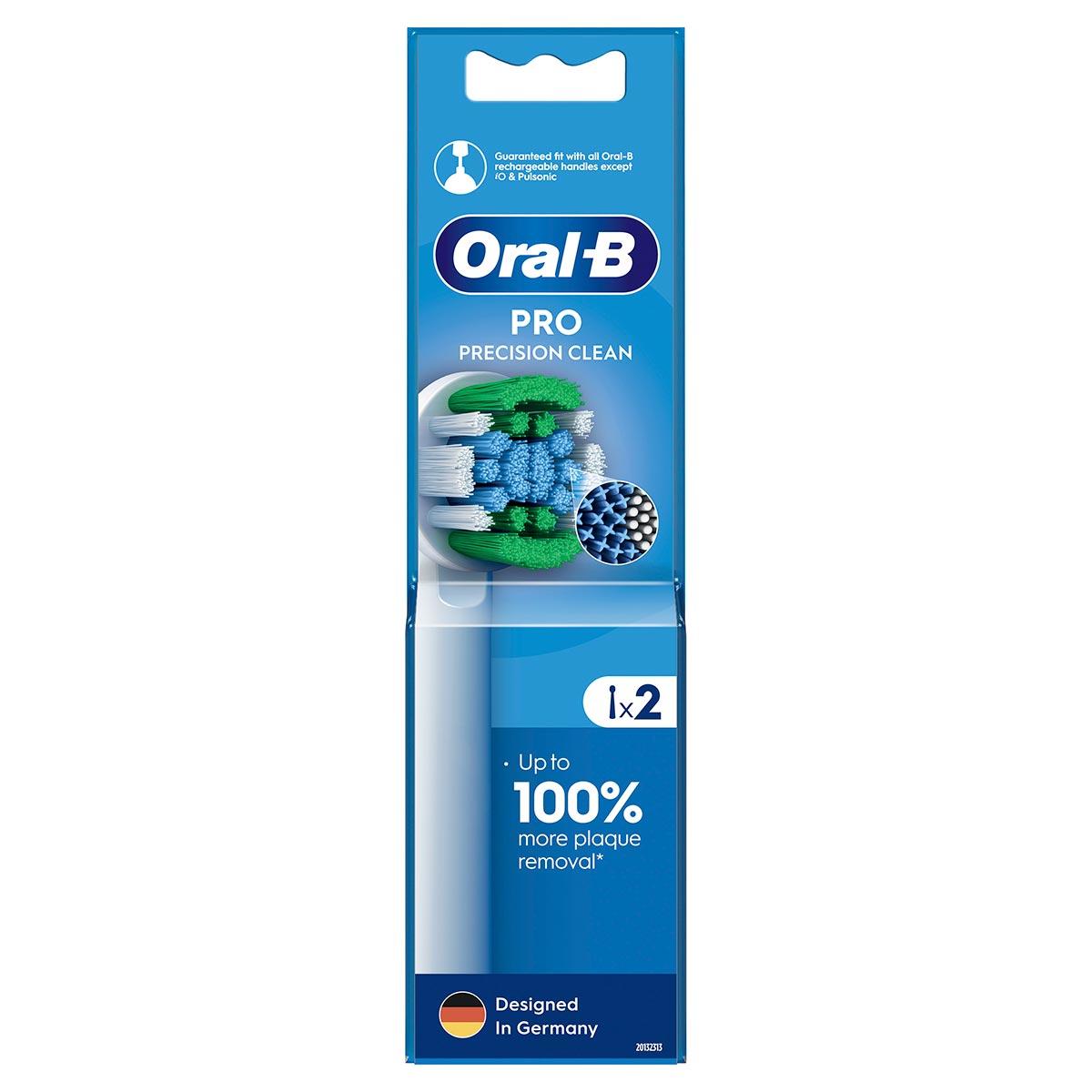 Насадки для електричної зубної щітки Oral-B PRO EB20RX Precision Clean 2 шт.