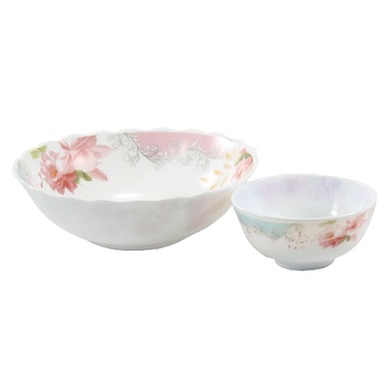 Набір салатників 7 предметів Троянда склокераміка 6801/ S Interos