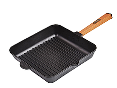 Чавунна сковорода гриль Optima 280 х 280 х 50 мм