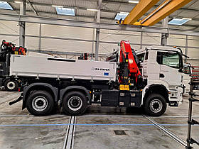 Cамоскид MAN TGS 28.520 6X4-4 + KH з КМУ Palfinger PK 24.001 SLD5