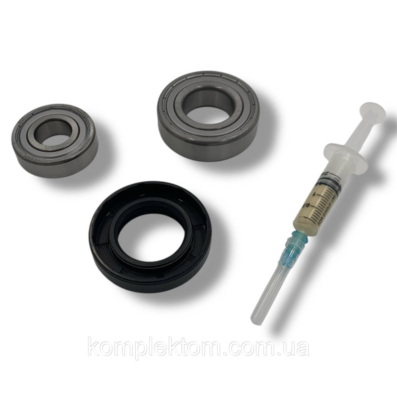 Набір підшипників та сальник для пральної машини Bosch 6203+6205+30х52х10/12