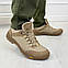 Тактичні літні чоловічі кросівки. Колір бежевий. 41-43 розміри, фото 5
