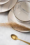 Столовий сервіз кераміка Limited Edition Marble 10 предметів, фото 2