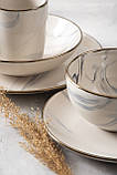 Столовий сервіз кераміка Limited Edition Marble 10 предметів, фото 4