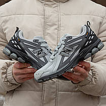 Зимові Чоловічі Кросівки New Balance 1906R Cordura GTX Grey / Нью Беланс 1906Р Кордура ГТХ Сірі з Чорним, фото 3