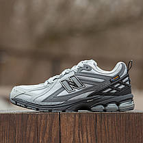 Зимові Чоловічі Кросівки New Balance 1906R Cordura GTX Grey / Нью Беланс 1906Р Кордура ГТХ Сірі з Чорним, фото 5