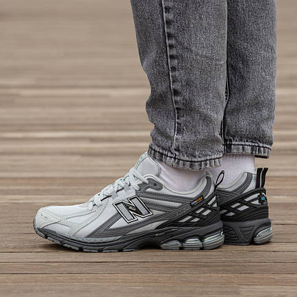 Зимові Чоловічі Кросівки New Balance 1906R Cordura GTX Grey / Нью Беланс 1906Р Кордура ГТХ Сірі з Чорним, фото 1