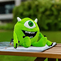 М'яка іграшка Star toys «Зелений одноокий монстр - Майк» 27 см 00278-31, фото 3
