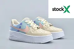 Nike Air Force 1 Sage Low LX Beige/Pale Blue-Pink
