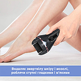 Електрична пемза для педикюру та п'ят / Електрична пилка для ніг / п'яток - Великий набір V-601, фото 6