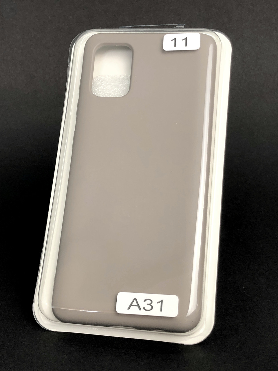 Чохол для телефона Samsung A31/A315 Silicone Original FULL No11 Dark olive (4you)