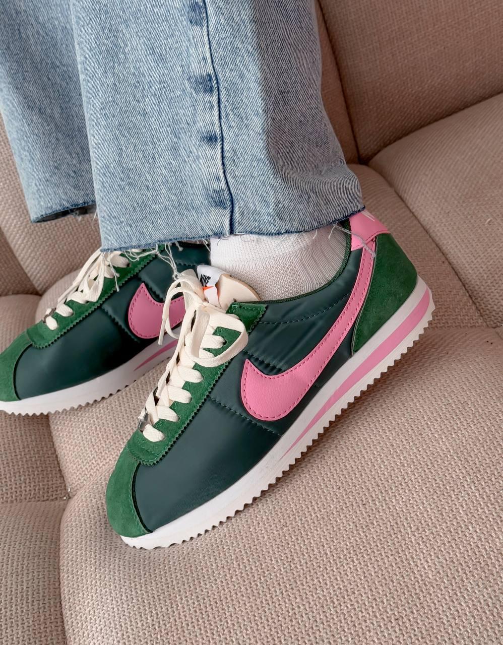 Cortez Green/Pink 37