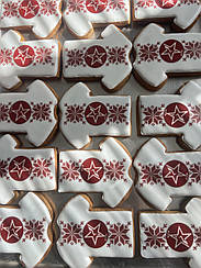 Пряники з логотипом Вишиванки, корпоративні пряники, корпоративні замовлення