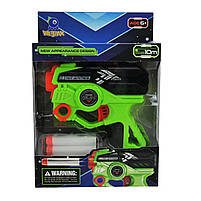 Іграшковий пістолет 218D-2 стріляє поролоновими снарядами, фото 3