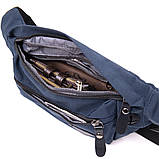 Бананка нейлон Vintage 20637 Темно-синя, фото 5