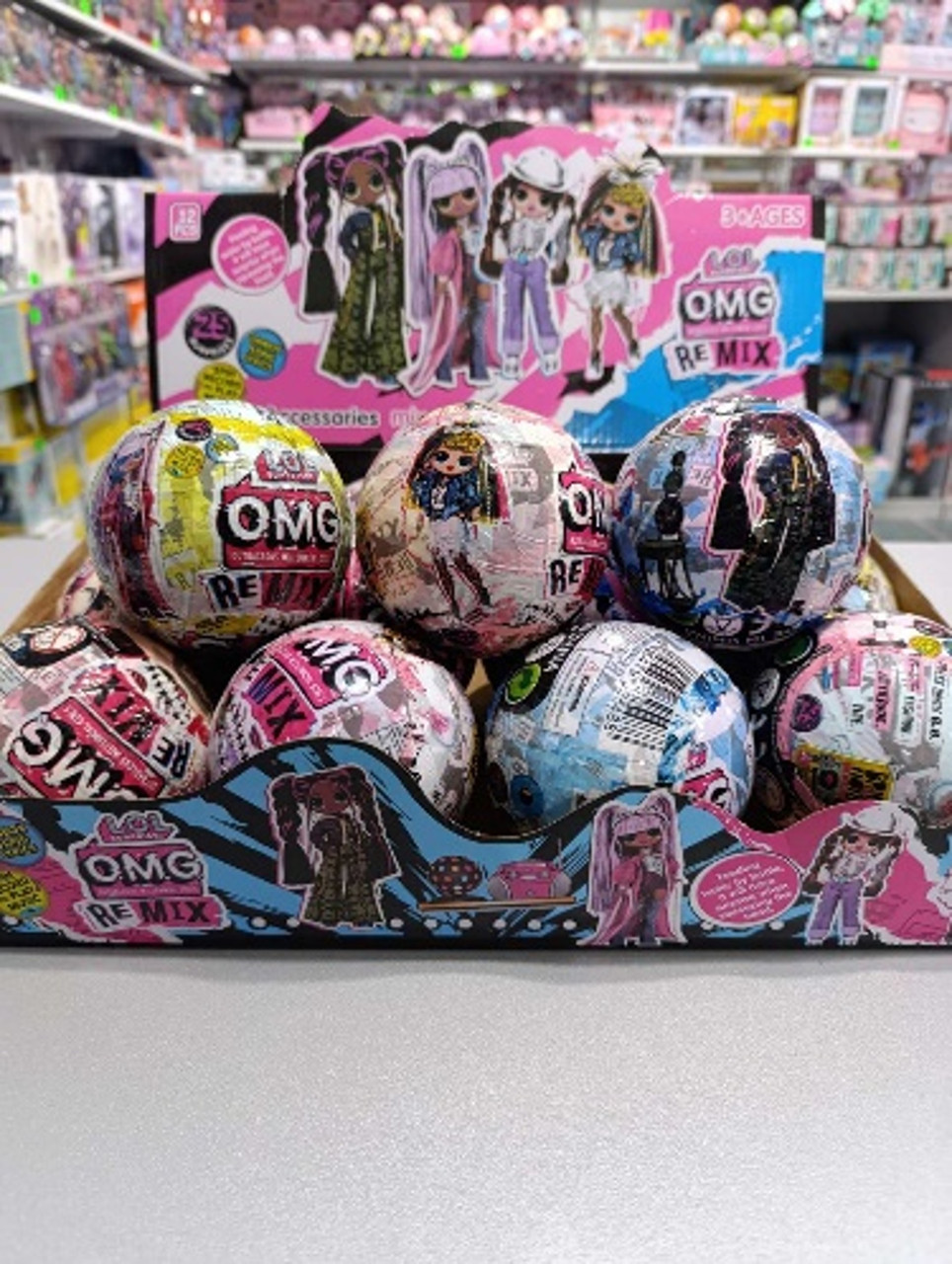 Лялька Surprise 2011-2 шар 12 см дисплей-бокс 12 штук ціна за 1 шт, фото 1