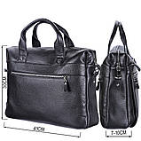 Сумка для ноутбука SHVIGEL 11000 Чорна, фото 3