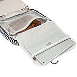 Сумка органайзер для подорожей текстильна Vintage 20651 Біла, фото 6