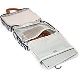 Сумка органайзер для подорожей текстильна Vintage 20651 Біла, фото 7