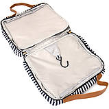 Сумка органайзер для подорожей текстильна Vintage 20651 Біла, фото 8